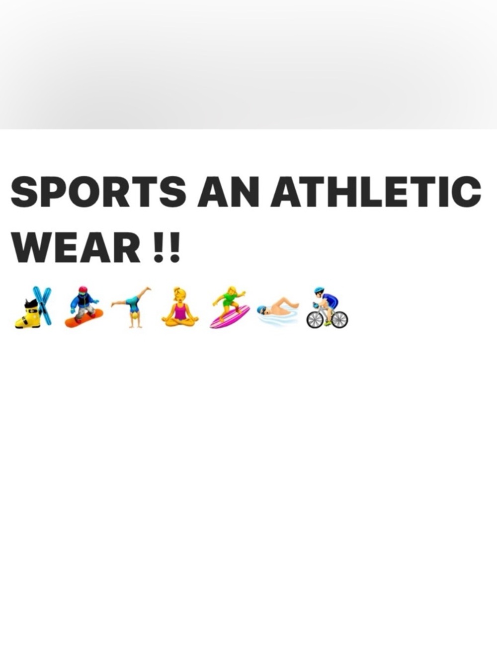 Yoga, winter, summer, athletic wear